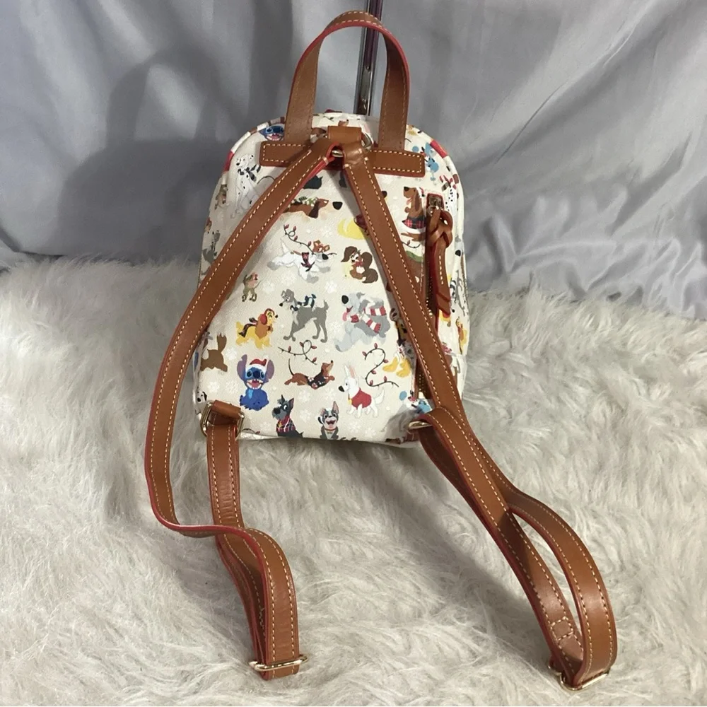 Dooney & Bourke x Disney Dogs Holiday Santa Paws Mini Backpack 2021 Bag